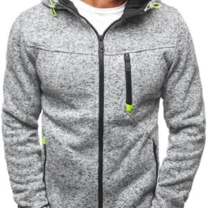 Color: Blue, Size: XL - MEN STITCHING HOODIES