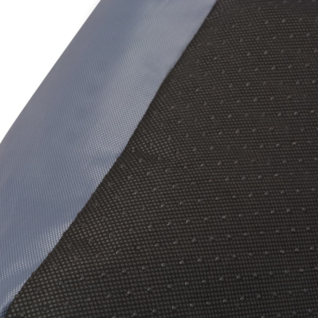 vidaXL Dog Bed with Padded Cushion Size M Grey - Image 5