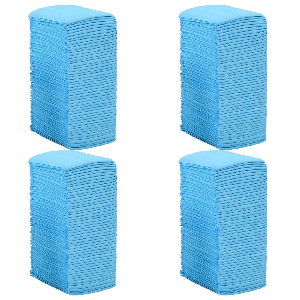 vidaXL Pet Training Pad Set of 200 Blue and white - Image 4
