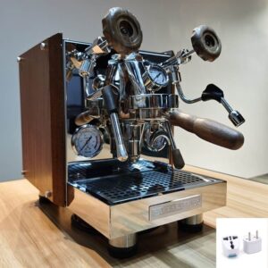 Color: Coffee EU - Semi-automatic Commercial Italian Coffee Machine By Hand