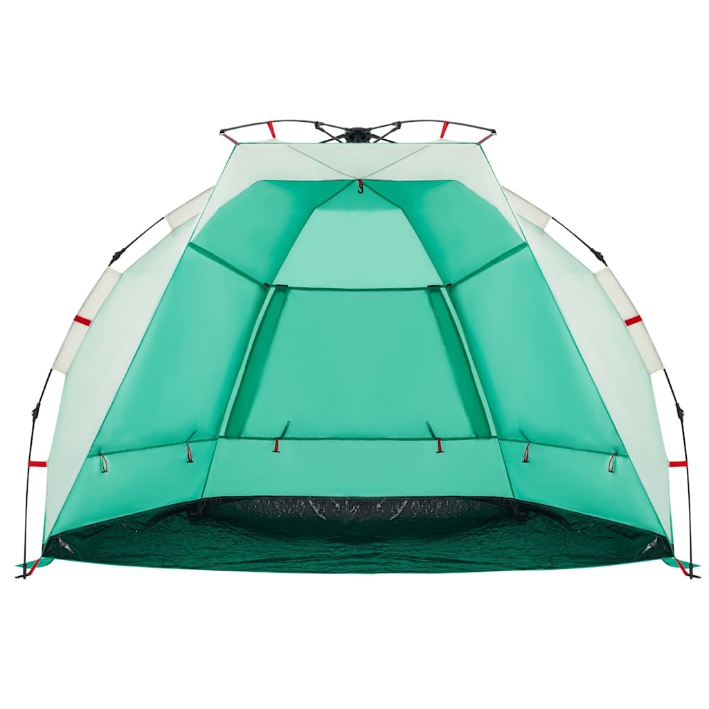 vidaXL Beach Tent 2-Person Sea Green Quick Release Waterproof - Image 7