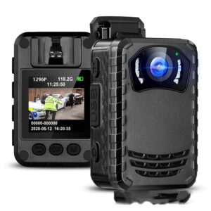Body Color: 32GB - Law Enforcement 1296p HD Night Vision Chest Wear Duty Field Work Recorder