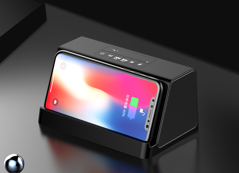 Wireless fast charging mini stereo car subwoofer wireless bluetooth speaker - Image 2