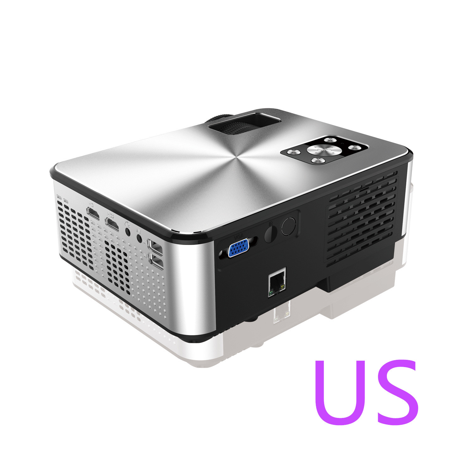 HD Home Multi-function Projector 1080P Home - Image 7