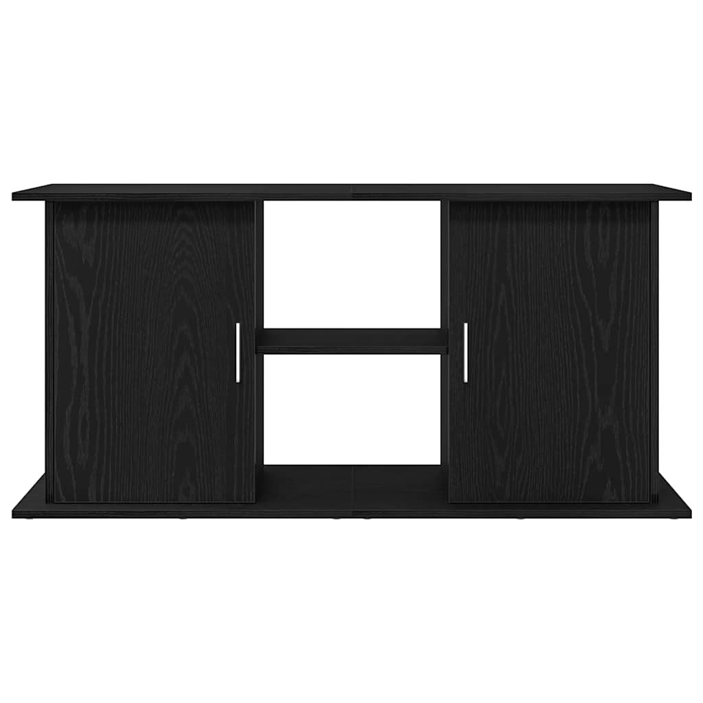 vidaXL Aquarium Stand Black Oak Engineered Wood 47.6 x 16.1 x 22.8 in - Image 5