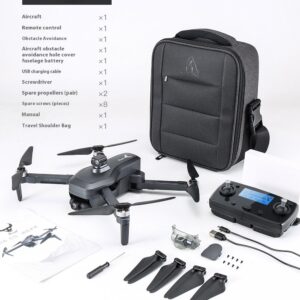 Color: 5000 MA English Single Power - Three-axis Obstacle Avoidance 4K HD UAV