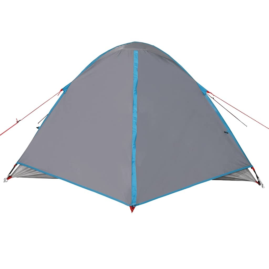 vidaXL Camping Tent Dome 3-Person Blue Waterproof - Image 7