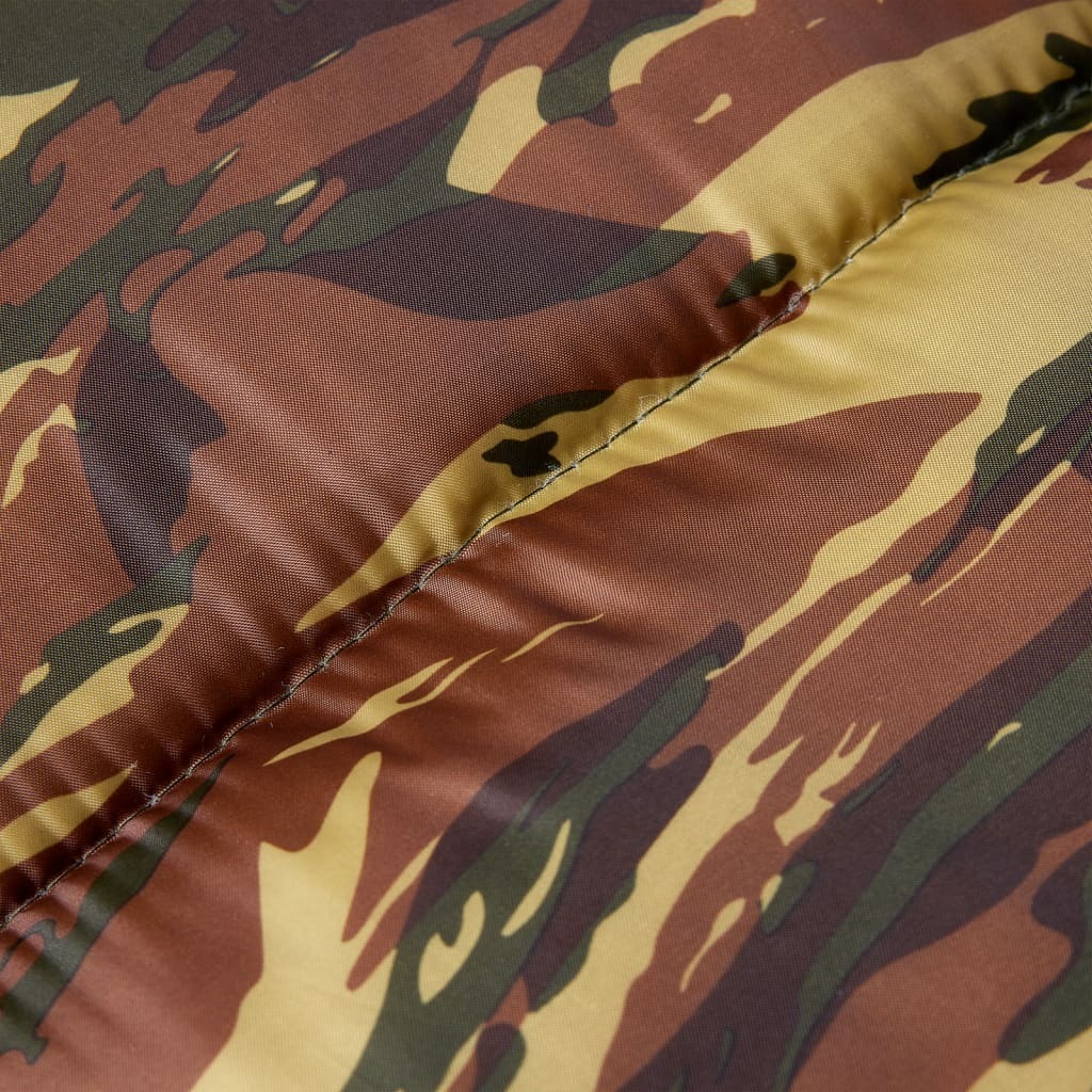 vidaXL Mummy Sleeping Bag for Adults Camping 3 Seasons - Image 4