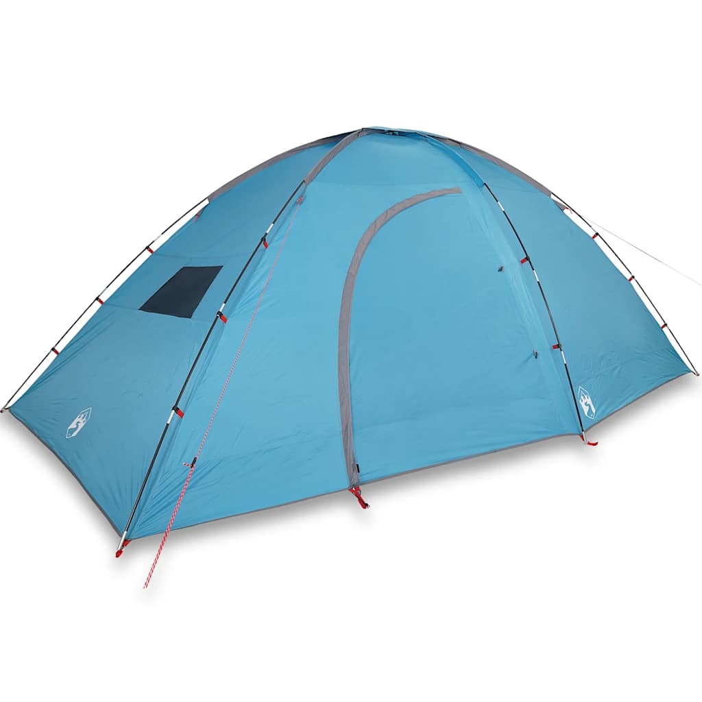 vidaXL Camping Tent 8-Person Blue Waterproof - Image 2