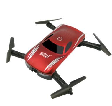 Color: Red - HD aerial 4K drone remote control aircraft toy drone quadcopter - Image 2