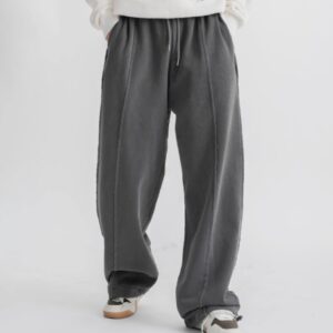 Color: Dark gray, Size: L-Trousers, style:  - Vintage Hooded Cardigan Sweatshirt Jacket